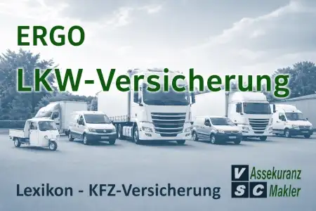 ERGO LKW-Versicherung für Lastkraftwagen, Lieferwagen und gewerbliche Fuhrparks mit individuell wählbarem Haftpflicht-, Teilkasko- und Vollkaskoschutz.