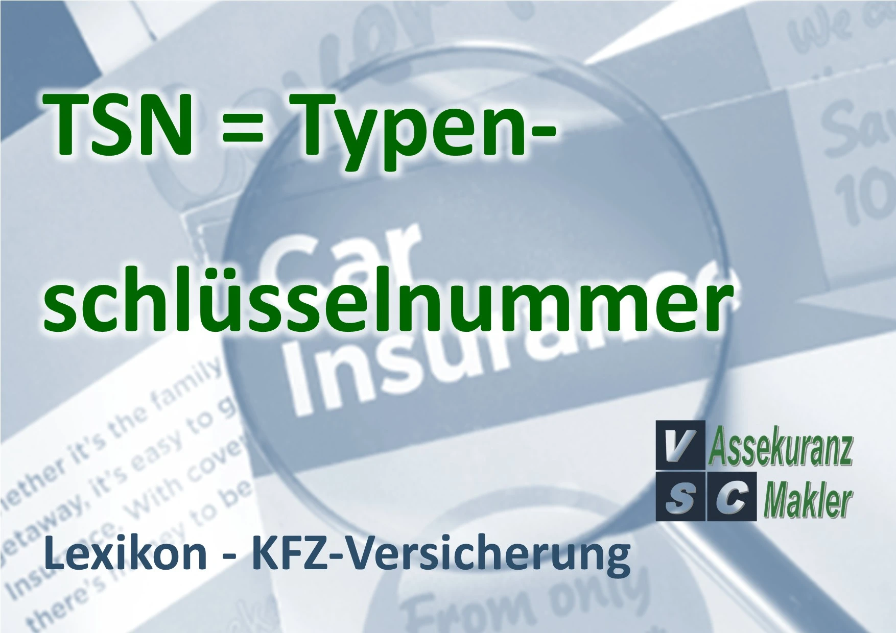 Die TSN steht im Feld 2.2, zusammen mit der HSN (Herstellerschlüsselnummer).