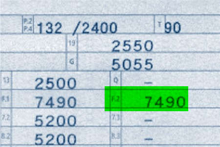 Das Gesamtgewicht F.2 im Fahrzeugschein in Kilogramm - kg - angegeben hat Einfluss auf die Wagnisart und somit auch auf die Kosten der Versicherung für den LKW