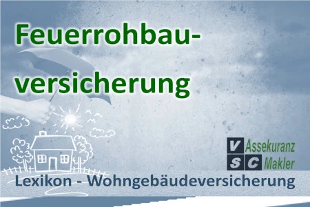 Die Feuerrohbauversicherung, auch Feuerrohbau-Versicherung genannt, schützt während der Bauphase vor Feuerschäden. Sie ist essenziell für Bauprojekte und geht später in die Wohngebäudeversicherung über